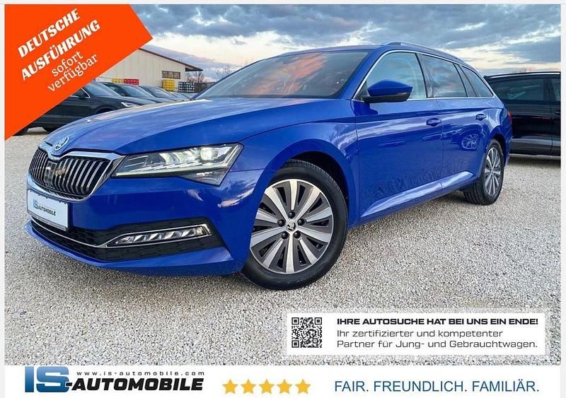 Gebraucht Skoda Superb Style 200 PS (147 kW) 2022 Blau Kombi