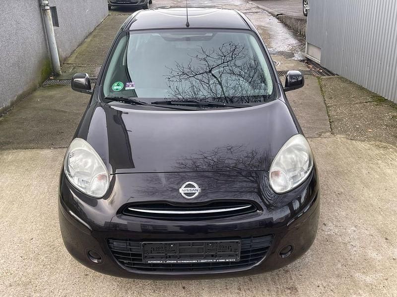 Gebraucht Nissan Micra Acenta 80 PS (58 kW) 2011 Schwarz Kleinwagen