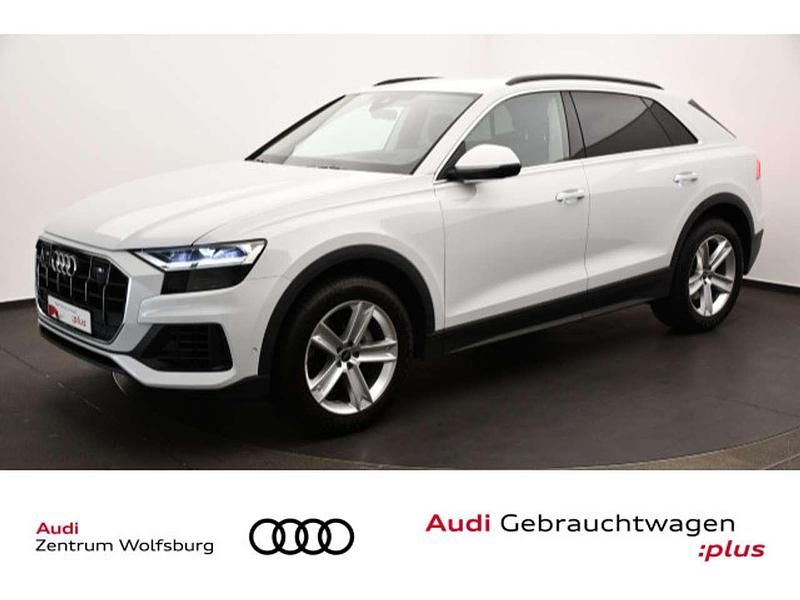 Gebraucht Audi Q8 Ambiente 340 PS (250 kW) 2023 Gletscherweiß metallic (metallic) SUV