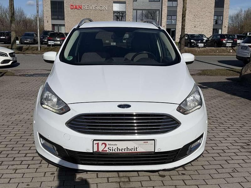 Gebraucht Ford Grand C-Max Titanium 150 PS (110 kW) 2015 Frostweiß Van / Kleinbus