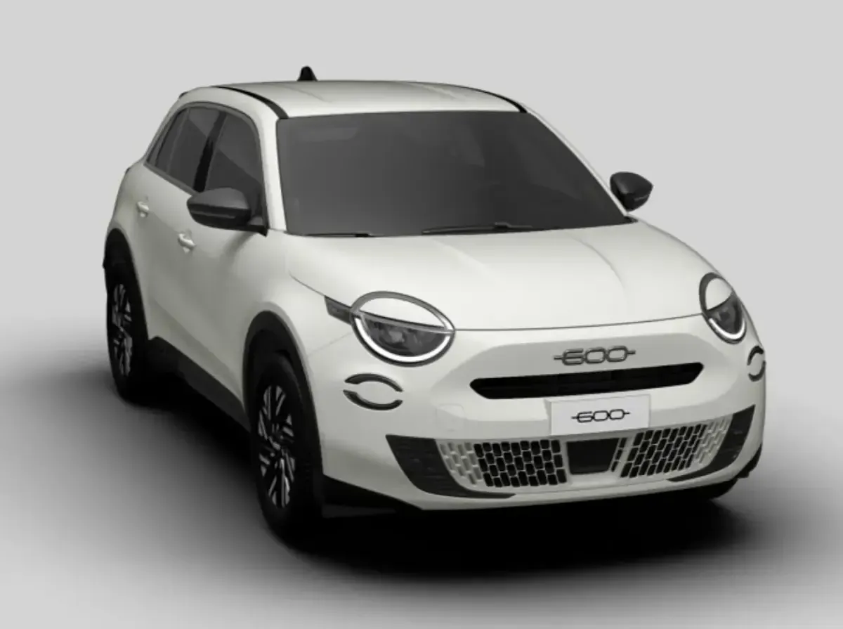 Neu Fiat 600 Red 114 kW (156 PS) 2025 Weiß SUV