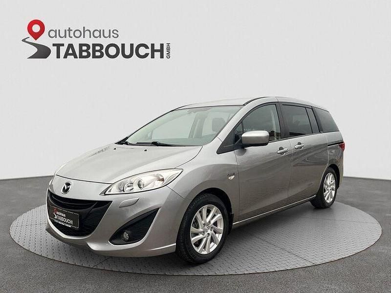 Gebraucht Mazda 5 Center-Line 116 PS (85 kW) 2011 Silber Van / Kleinbus
