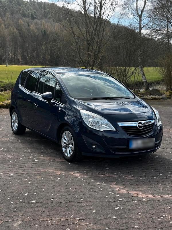 Gebraucht Opel Meriva 100 PS (73 kW) 2013 Blau Van / Kleinbus