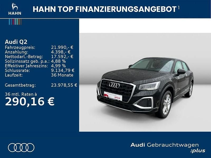 Gebraucht Audi Q2 Advanced Plus 150 PS (110 kW) 2022 Schwarz SUV