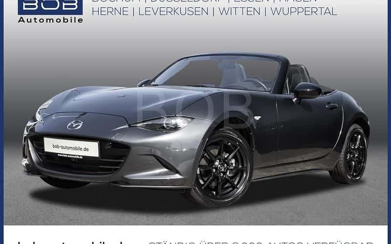 Grau Gebraucht 2023 Mazda MX5 Prime-Line Cabrio | 24.888 € (Guter Preis) - Bild 1/4