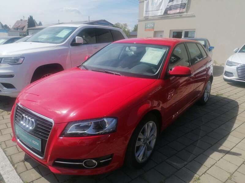 Brillantrot Gebraucht 2012 Audi A3 Ambition Kleinwagen | 11.490 € (Guter Preis) - Bild 1/4
