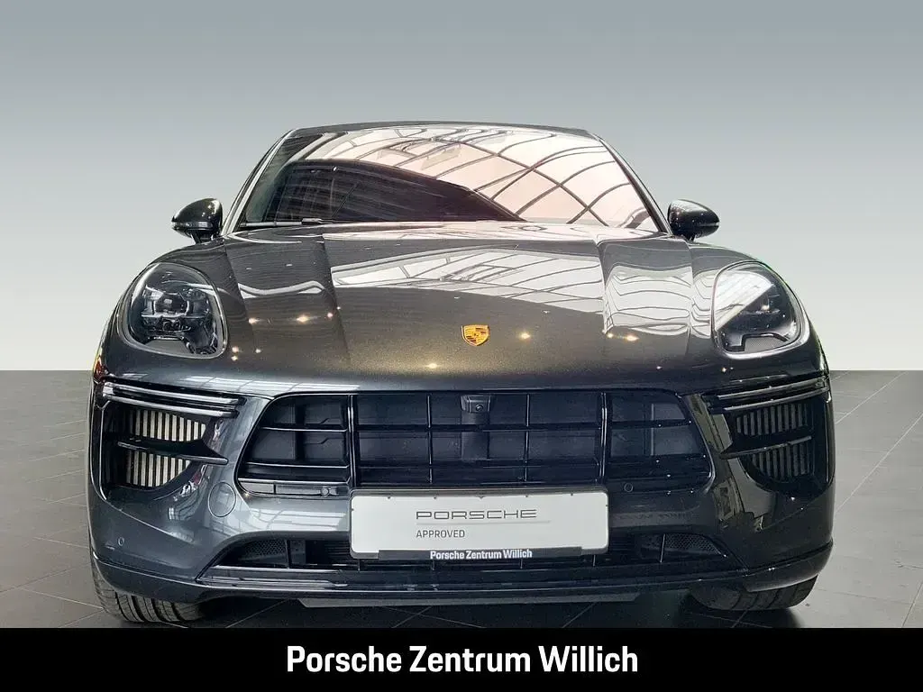 Gebraucht Porsche Macan Turbo 441 PS (324 kW) 2021 Vulkangraumetallic SUV