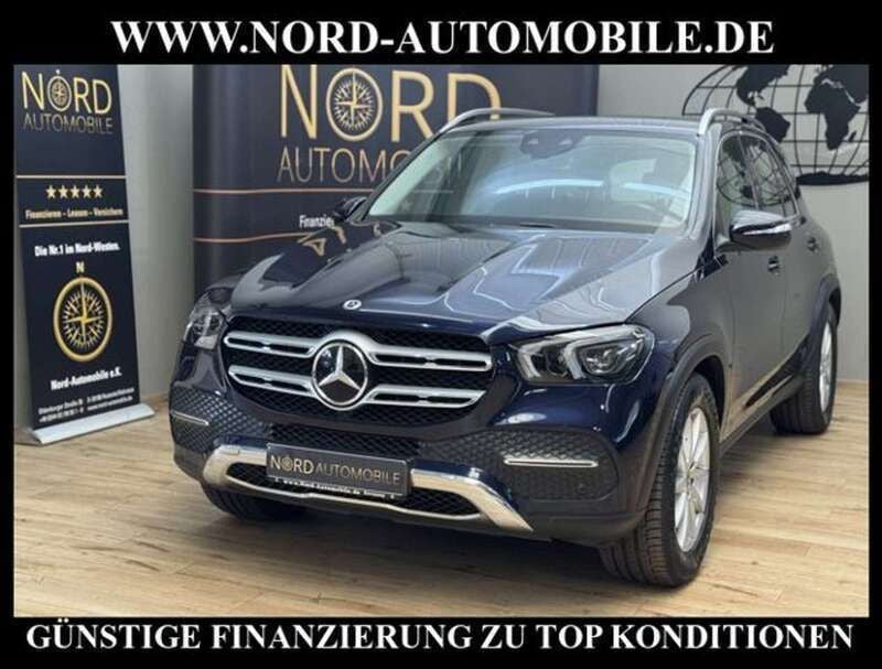 Canvasitblau metallic (metallic) Gebraucht 2022 Mercedes GLE350e SUV | 49.890 € (Superpreis) - Bild 1/3