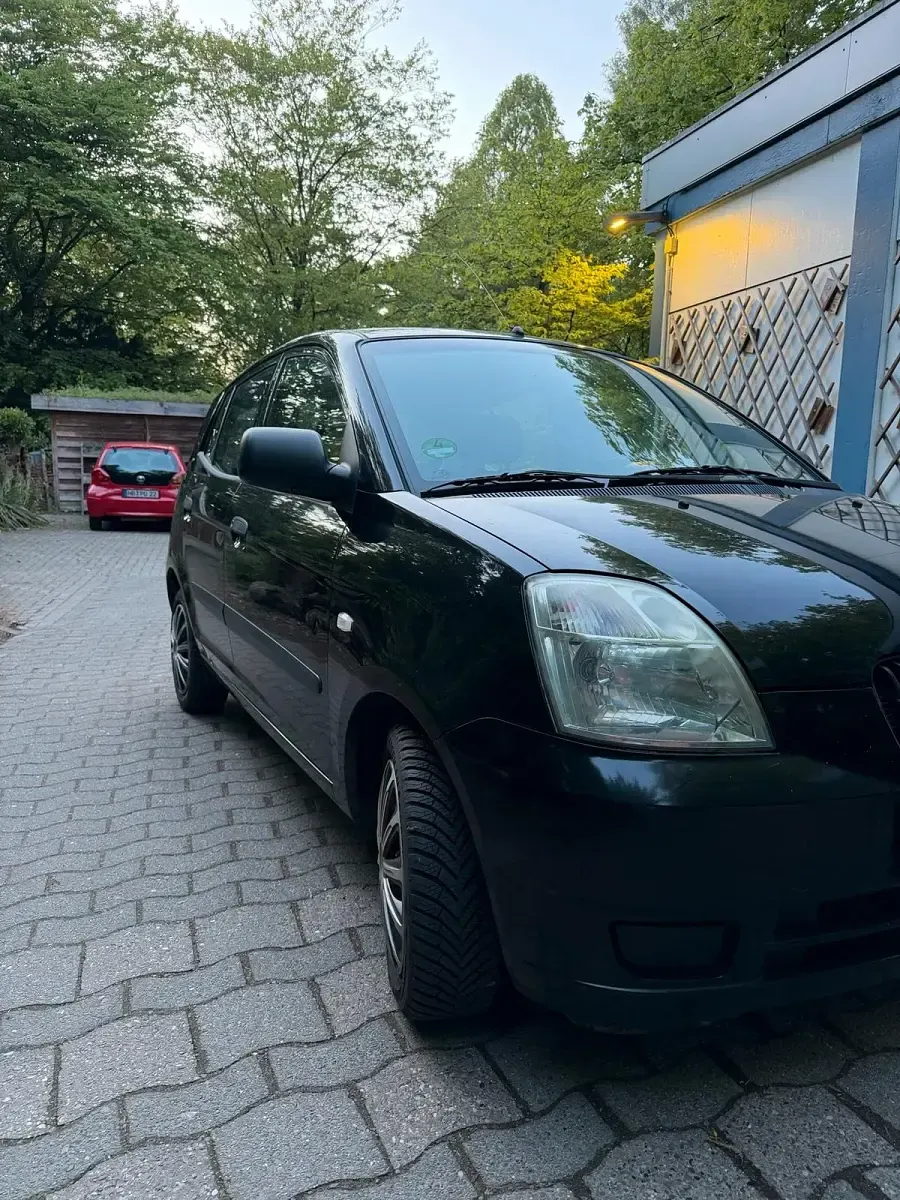 Gebraucht Kia Picanto 48 PS (35 kW) 2005 Schwarz Kleinwagen