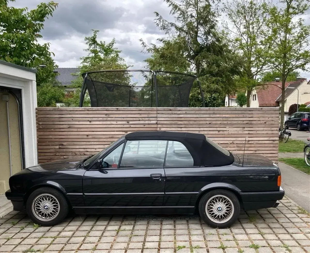 Gebraucht BMW 325 Cabriolet 170 PS (125 kW) 1991 Grau Cabrio
