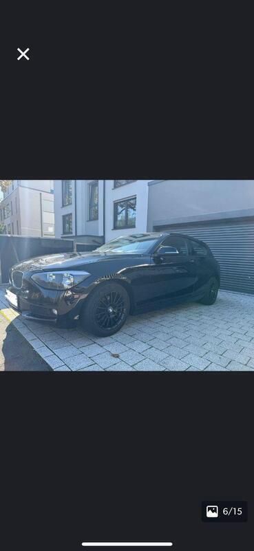Gebraucht BMW 116 109 PS (80 kW) 2014 Schwarz Kleinwagen