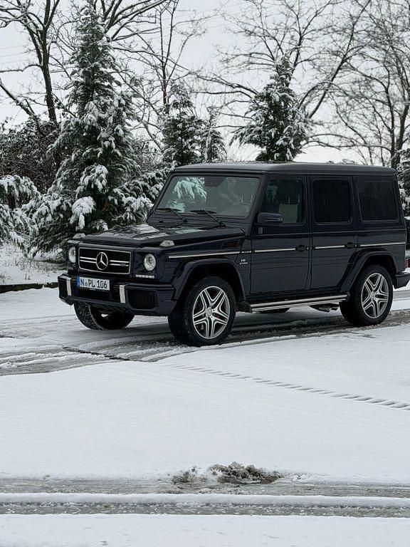 Blau Gebraucht 2017 Mercedes G63 AMG AMG SUV | 79.700 € (Fairer Preis) - Bild 1/4
