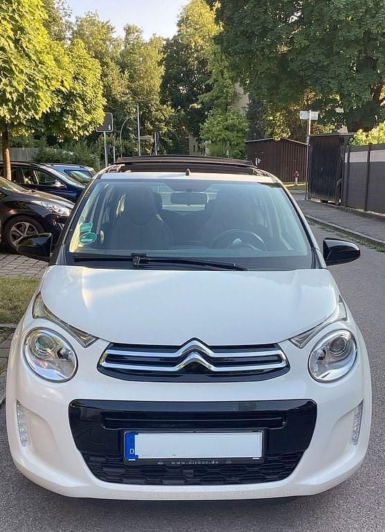 Weiß Gebraucht 2015 Citroën C1 PureTech Kleinwagen | 6.800 € (Fairer Preis) - Bild 1/4