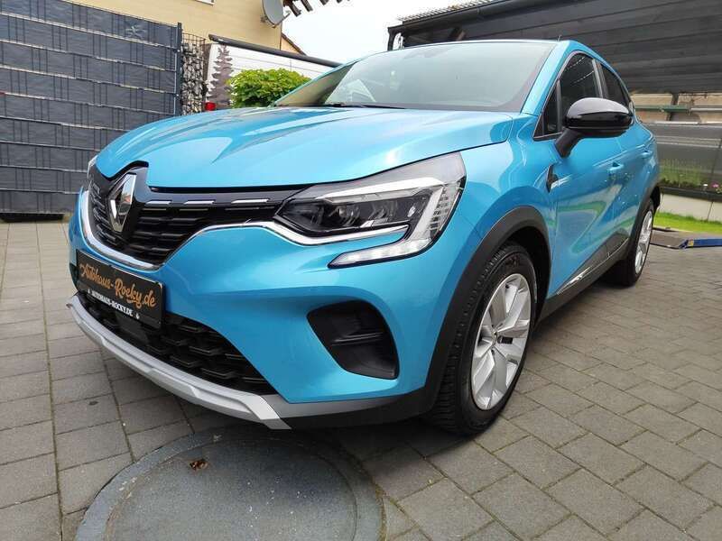 Blau Gebraucht 2021 Renault Captur SUV | 14.950 € (Fairer Preis) - Bild 1/4