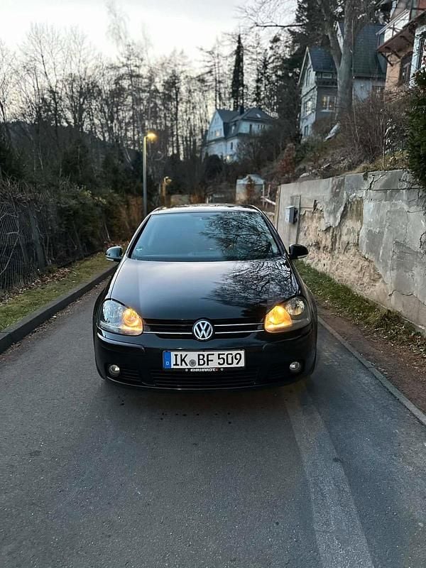 Schwarz Gebraucht 2008 VW Golf V Kleinwagen | 2.350 € (Guter Preis) - Bild 1/4