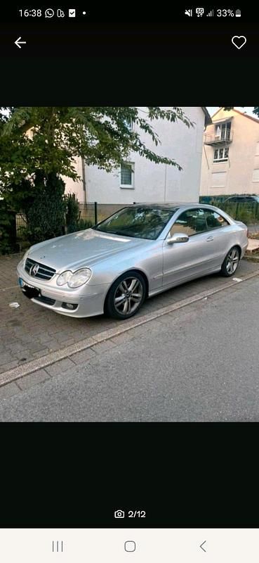 Gebraucht Mercedes CLK350 272 PS (200 kW) 2005 Silber Coupé
