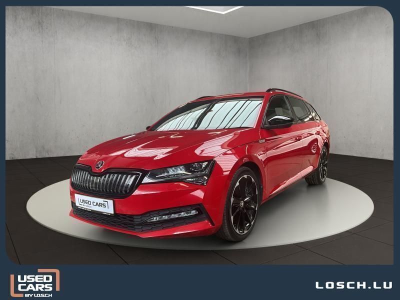 Rot Gebraucht 2020 Skoda Superb SportLine Limousine | 24.990 € (Fairer Preis) - Bild 1/4