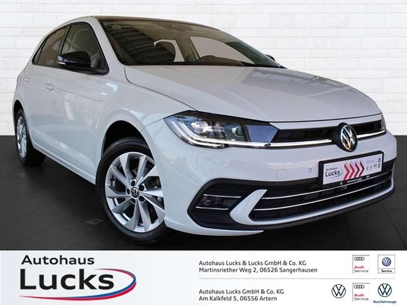 Gebraucht VW Polo Style 95 PS (69 kW) 2022 Pure white deep black perleff Limousine