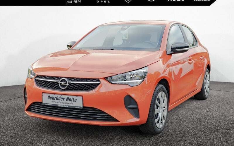 Orange / power orange Gebraucht 2021 Opel Corsa-e Edition Kleinwagen | 12.990 € (Superpreis) - Bild 1/4