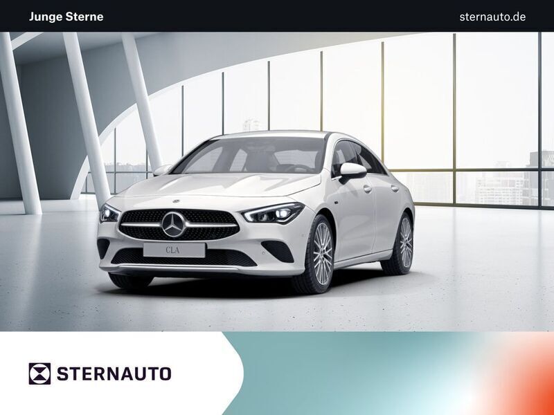 Unilack polarweiß Gebraucht 2021 Mercedes CLA250e Progressive Limousine | 28.580 € (Guter Preis) - Bild 1/4