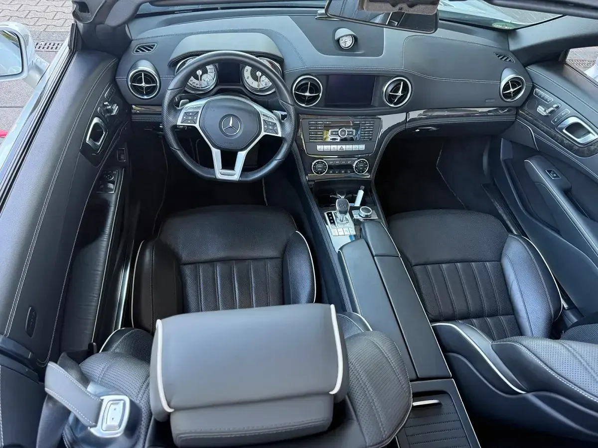 Gebraucht Mercedes SL500 AMG 435 PS (319 kW) 2013 Silber Cabrio