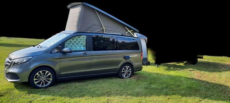 Grau Gebraucht 2019 Mercedes V250 Marco Polo Van / Kleinbus | 56.000 € (Etwas zu teuer) - Bild 1/4