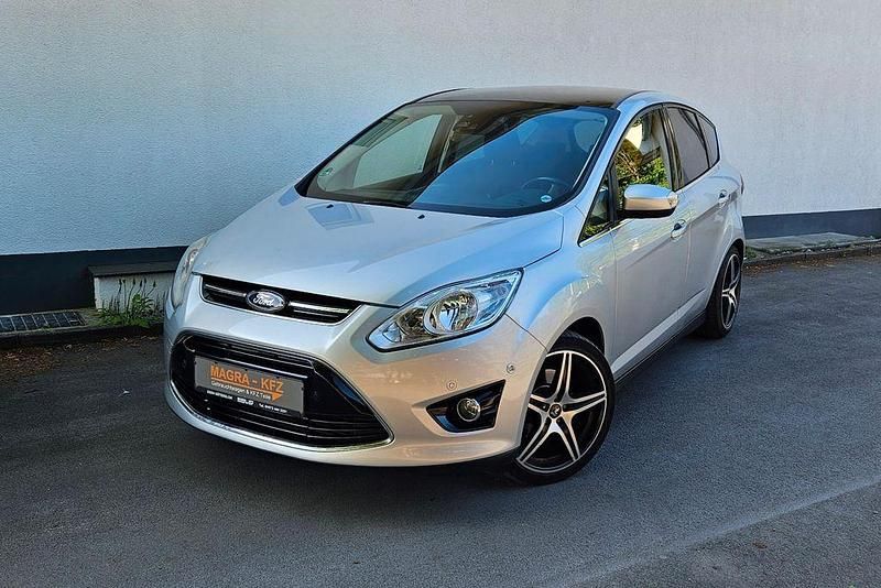 Silber Gebraucht 2014 Ford C-MAX Titanium Van / Kleinbus | 7.900 € (Fairer Preis) - Bild 1/4