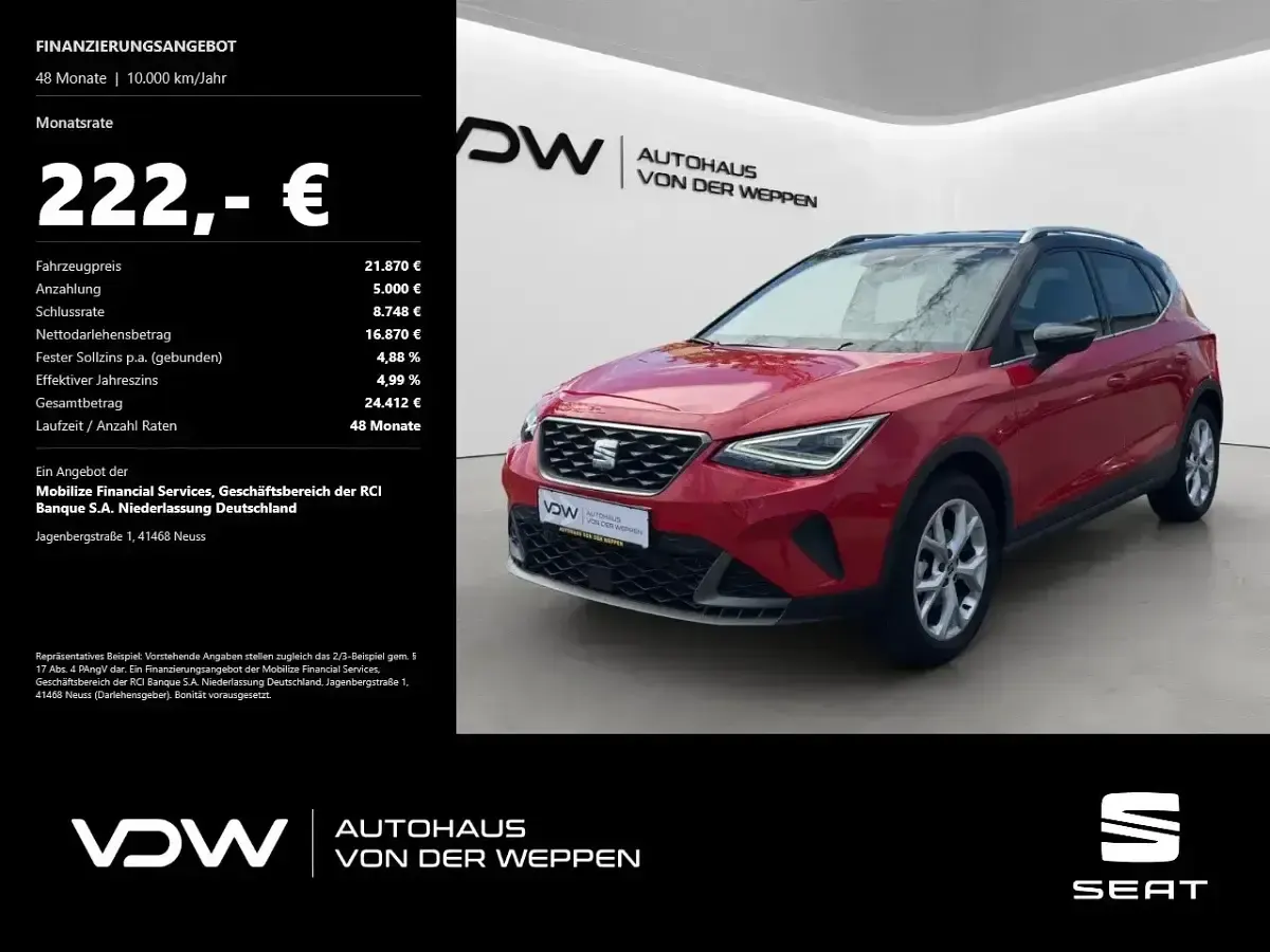 Gebraucht Seat Arona FR 150 PS (110 kW) 2024 SUV