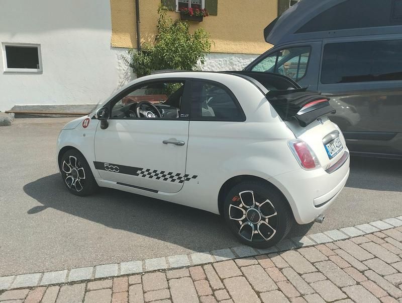 Gebraucht Fiat 500C 86 PS (63 kW) 2012 Weiß Cabrio