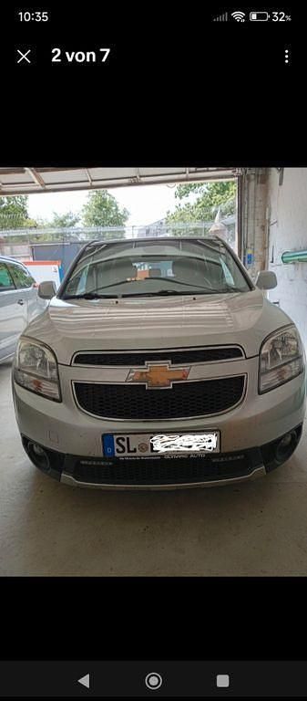 Gebraucht Chevrolet Orlando LTZ 163 PS (119 kW) 2013 Silber Van / Kleinbus