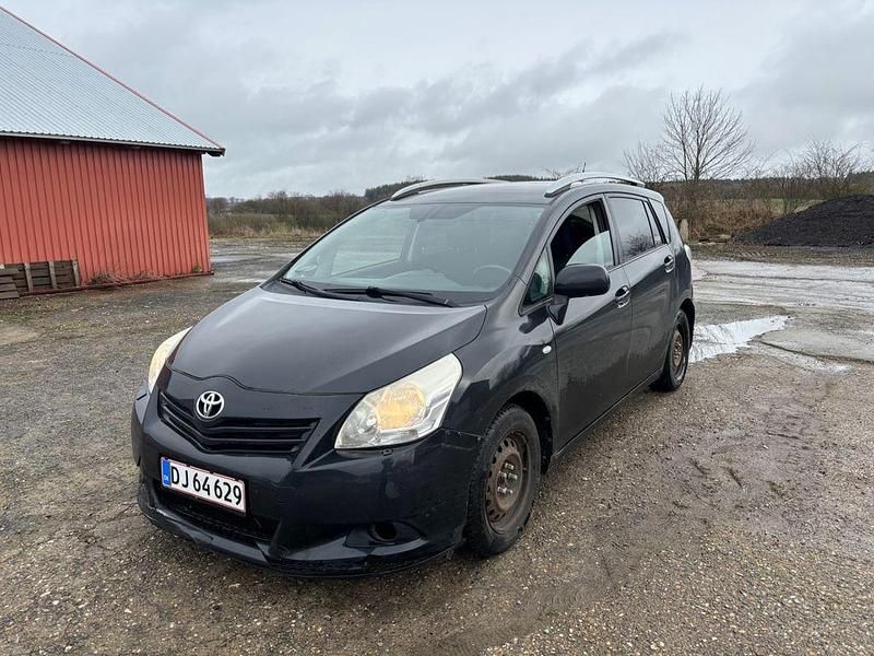 Gebraucht Toyota Verso Basis 126 PS (92 kW) 2009 Schwarz Van / Kleinbus