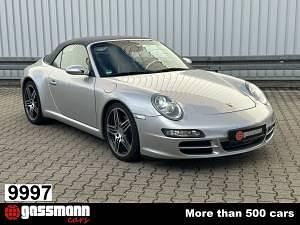Arktissilber Gebraucht 2007 Porsche 911 Carrera Cabriolet Cabrio | 49.900 € (Fairer Preis) - Bild 1/4