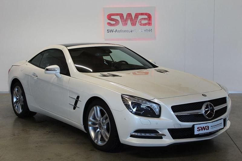Gebraucht Mercedes SL350 306 PS (225 kW) 2012 Weiß Cabrio