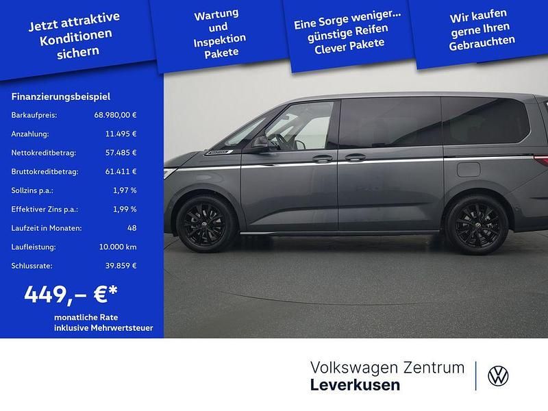 Second-hand VW Multivan Style 150 CP (110 kW) 2026 Negru Monovolum