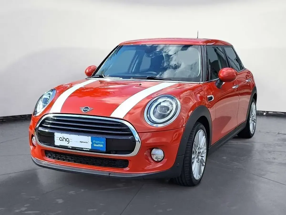 Usata Mini Cooper 136 CV (100 kW) 2019 Arancione Utilitaria