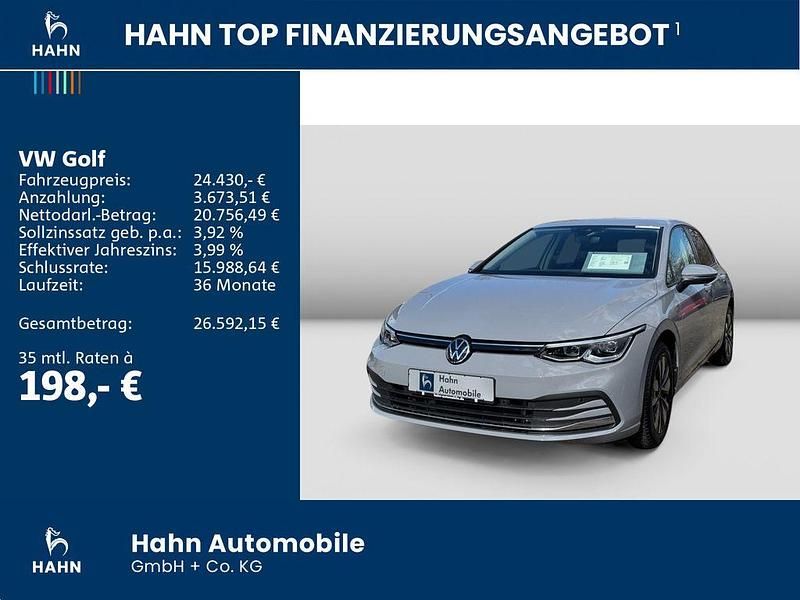 Gebraucht VW Golf VIII Move 131 PS (96 kW) 2024 Mondsteingrau Limousine