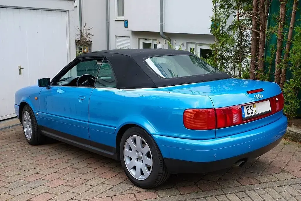 Gebraucht Audi Cabriolet Performance 116 PS (85 kW) 1997 Blau Cabrio