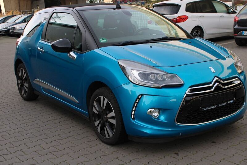 Blau belleile Gebraucht 2015 Citroën DS3 Cabriolet So Chic Cabrio | 7.990 € (Fairer Preis) - Bild 1/4