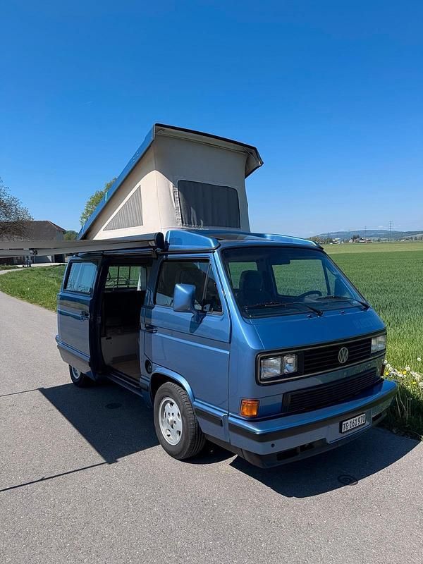 Blau Gebraucht 1990 VW T3 Edition Van | 24.900 € - Bild 1/4
