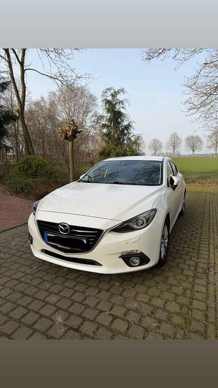 Gebraucht Mazda 3 Sports-Line 150 PS (110 kW) 2015 Weiß Limousine
