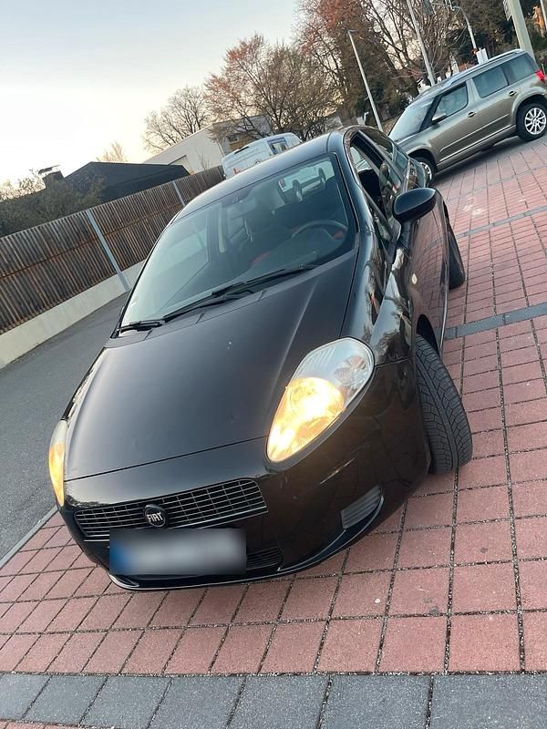 Gebraucht Fiat Punto 69 PS (50 kW) 2007 Schwarz Kleinwagen