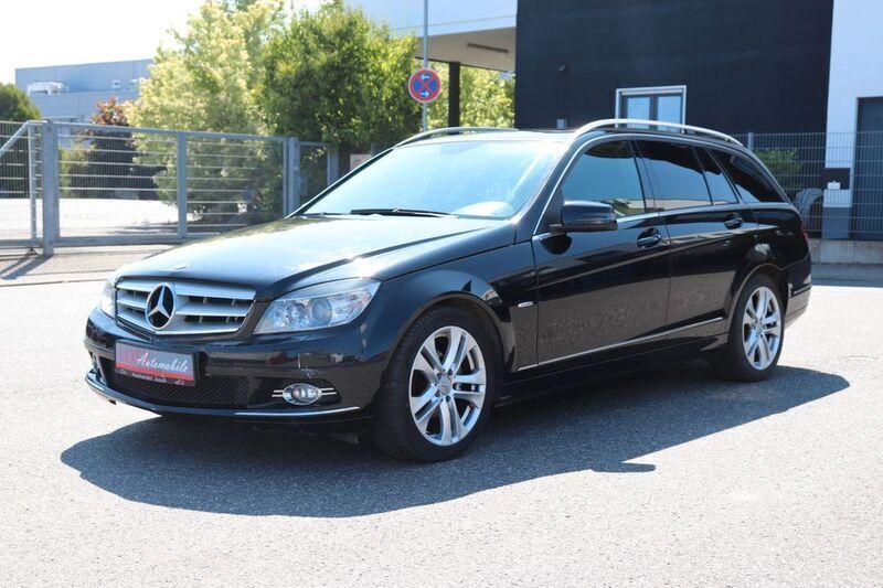 Schwarz Gebraucht 2008 Mercedes C180 Kombi | 3.990 € (Guter Preis) - Bild 1/4