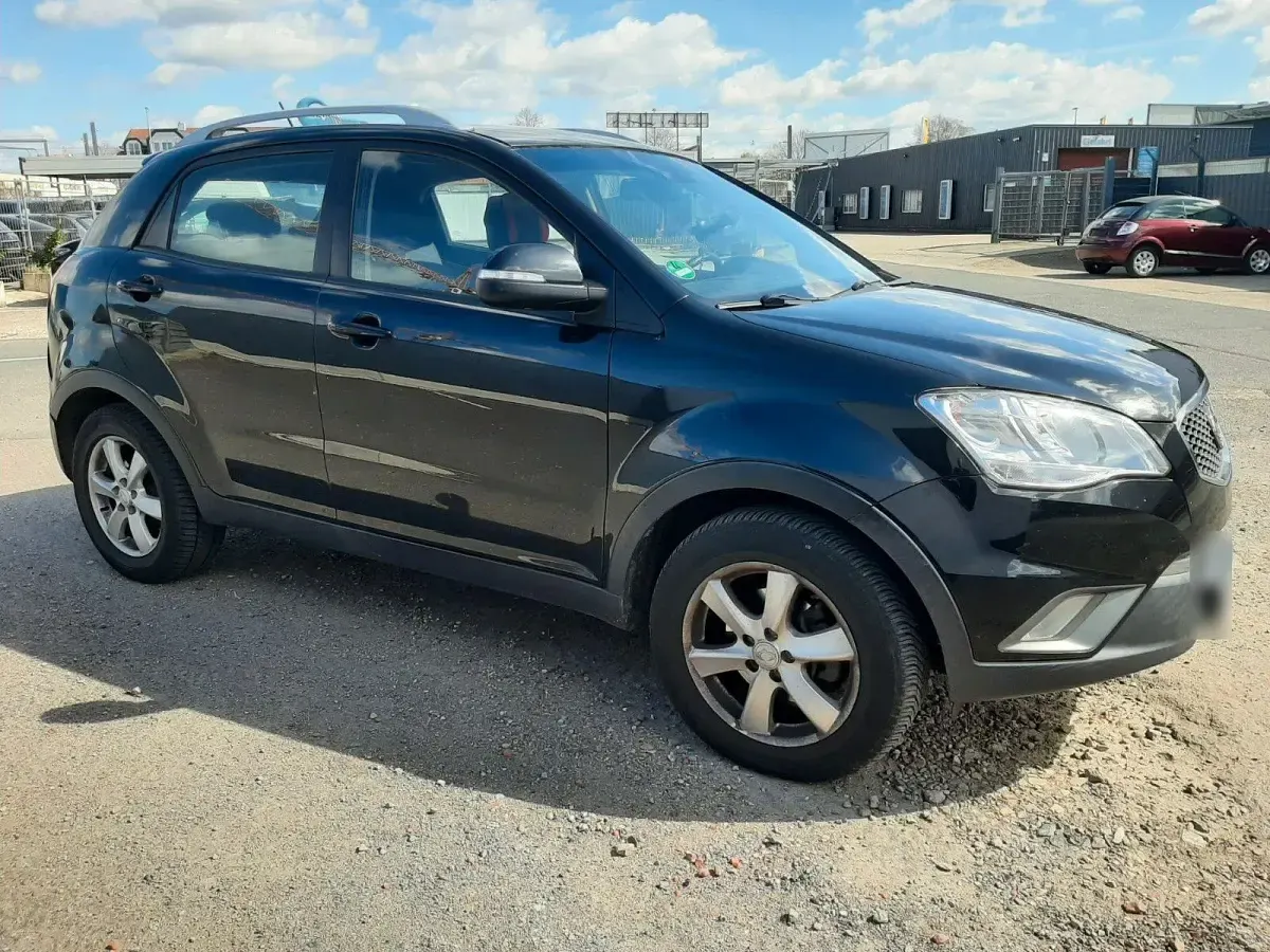 Gebraucht SsangYong Korando Sapphire 175 PS (128 kW) 2011 Schwarz SUV