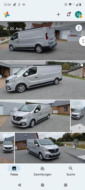 Silber Gebraucht 2017 Renault Traffic Van / Kleinbus | 10.500 € - Bild 1/4