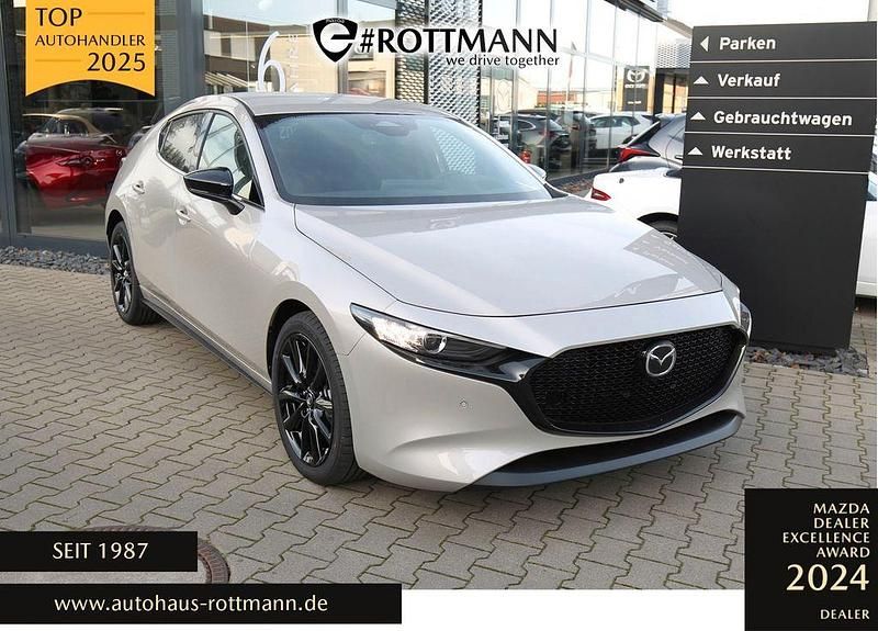 Beige Neu 2025 Mazda 3 Homura-Line Limousine | 27.870 € - Bild 1/4