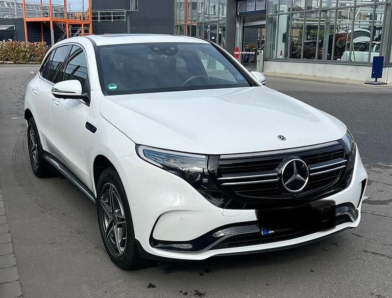 Gebraucht Mercedes EQC400 AMG line 300 kW (408 PS) 2021 Weiß SUV