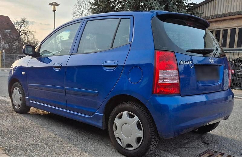 Gebraucht Kia Picanto 61 PS (44 kW) 2005 Blau Kleinwagen