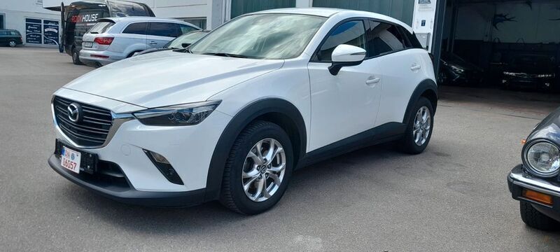 Weiß Gebraucht 2018 Mazda CX-3 Exclusive-Line SUV | 13.700 € (Guter Preis) - Bild 1/4