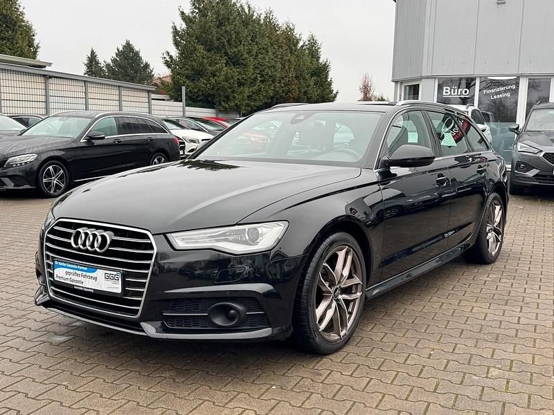 Mythosschwarz metallic Gebraucht 2017 Audi A6 Ambiente Kombi | 17.990 € (Guter Preis) - Bild 1/4