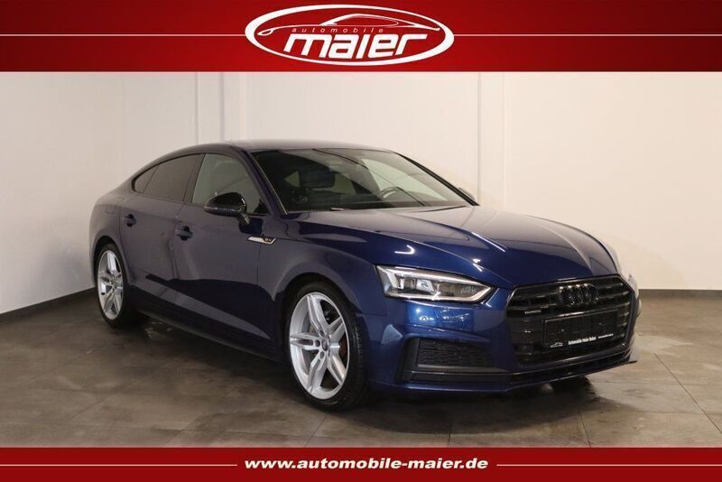 Blau Gebraucht 2017 Audi A5 S-Line Coupé | 20.800 € (Guter Preis) - Bild 1/4